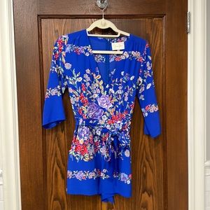 Yumi Kim floral romper - great condition